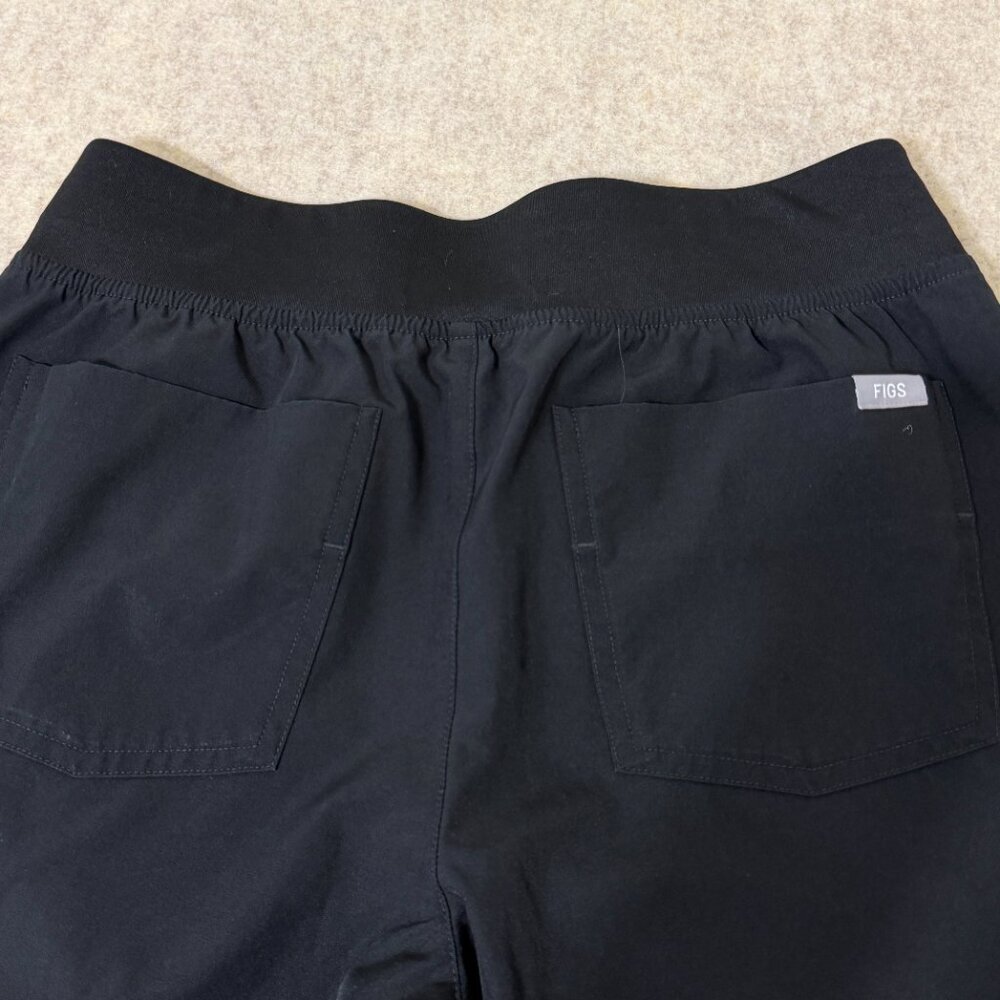 FIGS Black Jogger Scrub Pants XS Technical Collection Medical Nurse - Picture 7 of 16